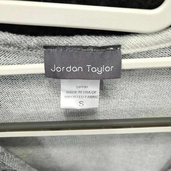 Jordon Taylor Womens Top Multi-Color Size Small Polyester Blend V-Neck Stretch - Picture 5 of 12